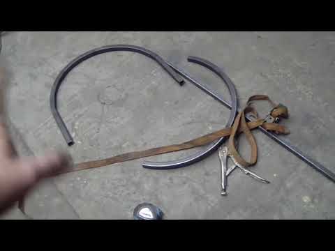 Видео: Каркасы барных стульев. Для чего нужно хранить обрезки металла.