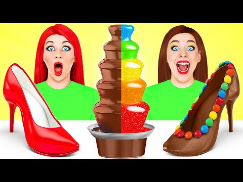 Видео: Съедобная Косметика Шоколадный Челлендж | Вкусные Кухонные Лайфхаки c Choco DO