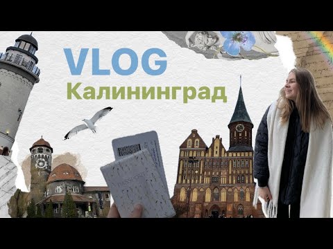 Видео: влог из Калиниграда // путешествие одной // Балтийское море / Зеленоградск и Светлогорск✈️🗺️✨