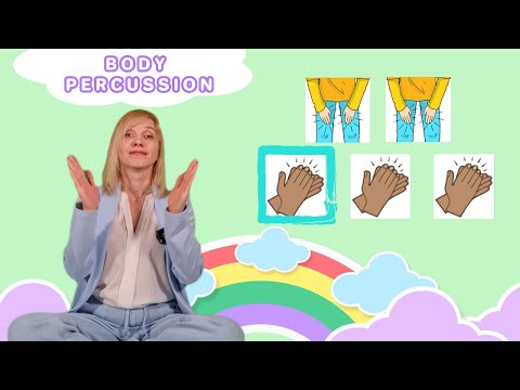 Видео: Ритмічна гра під музику з картками (Body Percussion)