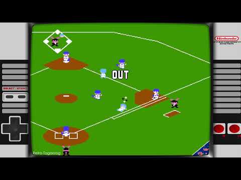Видео: Бейсбол Bad News Baseball 1989  Игра Денди(Famicom,NES).