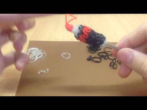 Видео: 3d Кока-кола на ручку из резинок на станке