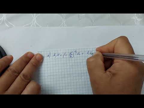 Видео: Рационал сандарды көбейтудің ауыстырымдылық және терімділік қасиеті 626,627,628,629,630,631 есеп