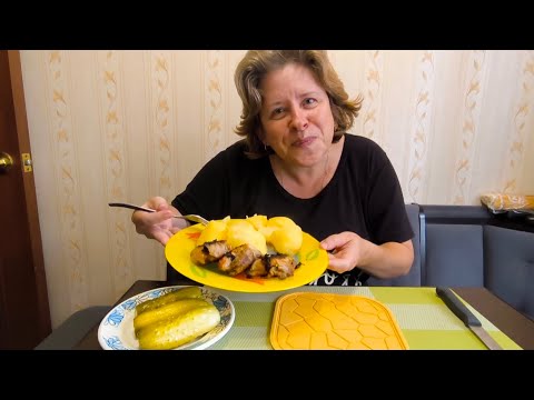 Видео: Мукбанг ✅Пыталась быть культурной 😄‼️