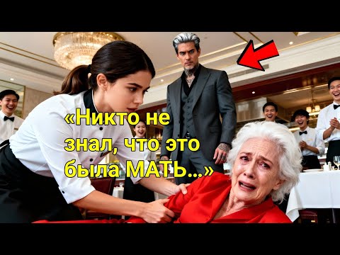 Видео: Все насмехались над ОФИЦИАНТКОЙ, которая помогла упавшей старушке — не зная, что это была МАТЬ