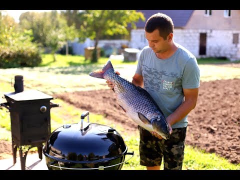 Видео: БЕЛЫЙ АМУР НА 8КГ. КОКТАЛ НА ГРИЛЕ