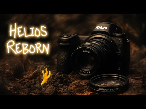 Видео: Helios + Фильтр для макросъемки = Волшебная макросъемка!
