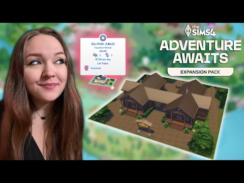 Видео: Я построил официальные участки для The Sims 4: Приключения ждут! | Экскурсия и закулисье 🌲