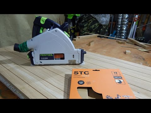 Видео: Пропилы в столешнице от коробления и тест диска STC