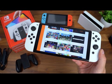 Видео: Распаковка OLED-дисплея Nintendo Switch!