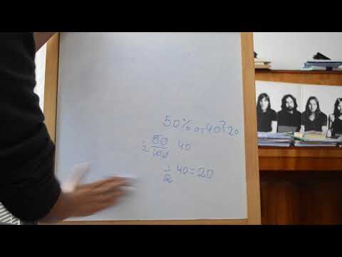 Видео: Проценти - намиране на число по даден процент от него. Тема за 5 клас, част 3