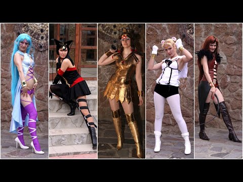 Видео: Sailor Moon cosplay. 1 clip. Role-playing game - Sailor Stars. Shi-tennou cosplay | Ши-тенно косплей