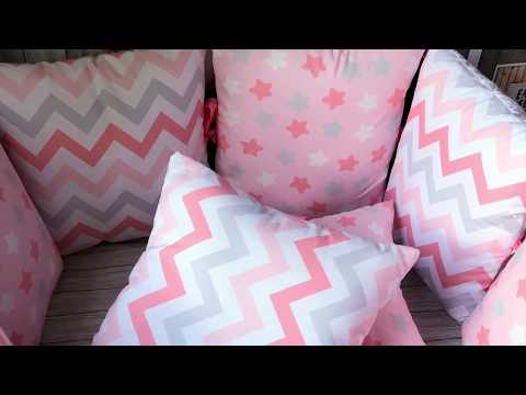Видео: Бортики в кроватку за 2 часа