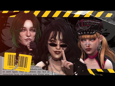 Видео: Черная роза 🥀 • CAS [TS4]