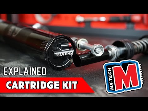 Видео: @mxtechsuspension Комплект картриджей Raven | Разработано для бездорожья
