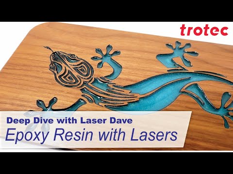 Видео: Глубокое погружение с лазером Дэйвом — эпоксидная смола и лазеры