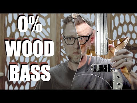 Видео: Безладовая бас-гитара из акрила и алюминия | Никакого дерева, только «тоновый акрил» :)