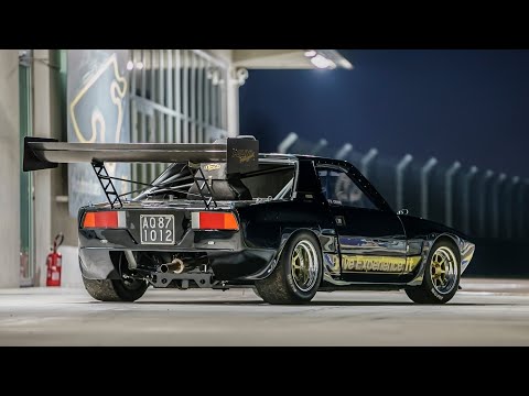 Видео: Fiat X1/9 Silhouette: Монстр для подъема на холм (часть 2/2) - Давиде Чирони