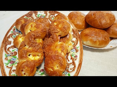 Видео: Сосиски в тесте и булочки с сыром.