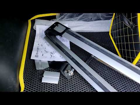 Видео: KIA SPORTAGE 4 багажник TURTLE на крышу.