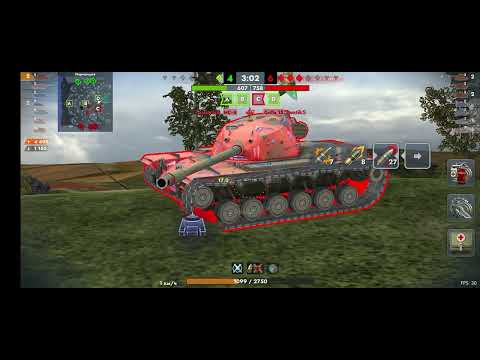 Видео: Tanks blitz. E 100 получил медаль Мастера и Калабанова