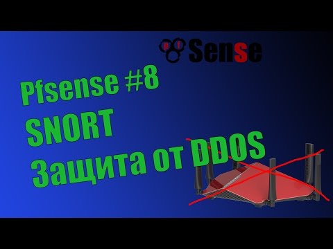 Видео: pFsense #8 - Snort, DDOS атака на сервер и защита сервера.