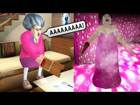 Видео: Избил Злую Бабку Учительница Мисс Ти! - Scary Teacher 3D