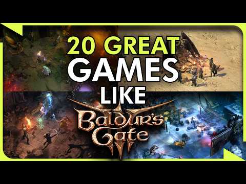 Видео: 20 лучших игр, похожих на Baldur's Gate 3 — CRPG для ПК, PS, Xbox и других устройств!