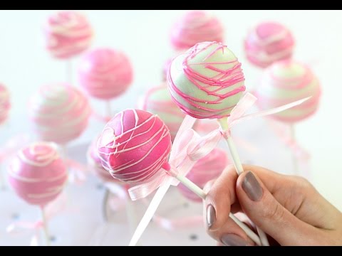 Видео: Кейк Попсы / Cake Pops Мастер Класс. Рецепт пошагово!