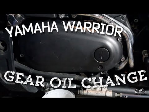 Видео: Замена трансмиссионного масла Yamaha Warrior 1700