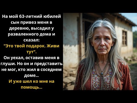 Видео: Сын бросил меня в деревне у разваленного дома, но он и представить не мог, кто был моим соседом…