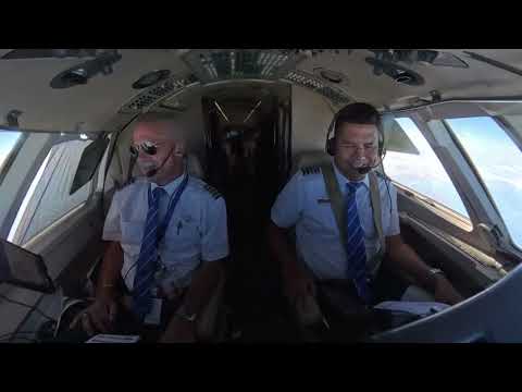 Видео: Посадка Falcon 50 в аэропорту Теллурида (TEX), штат Колорадо. Часть 1