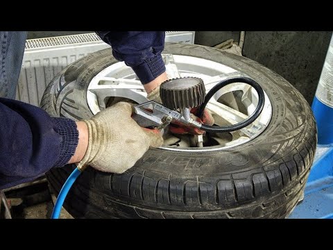 Видео: 💥👍Как накачать бескамерное колесо без компрессора за пять минут.💥🤔