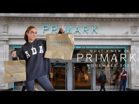 Видео: ЧТО НОВОГО В PRIMARK + HAUL НОЯБРЬ 2025 ГОДА | Пальто, трикотаж, рождественские пижамы + товары д...