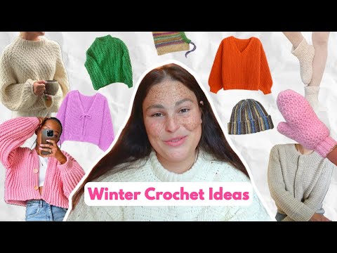 Видео: 30 зимних схем вязания крючком (которые выглядят как вязаные!) ❄️🧵 *со ссылками*