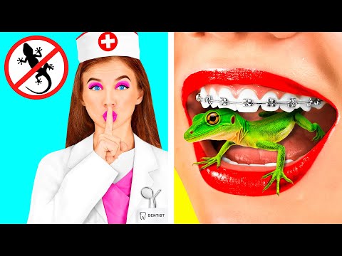 Видео: Как Спрятать Животных от Стоматолога | Смешные Cитуации от Fun Fun Challenge