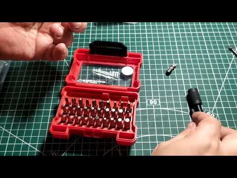 Видео: Набор ударных бит Milwaukee SHOCKWAVE 4932464240
