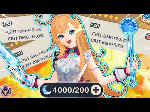 Видео: Я ПОТРАТИЛ 4000 СМОЛЫ, ЧТОБЫ ПОЛУЧИТЬ САМОГО ИЗЛОМАННОГО ШАУРМЫ | Genshin Impact