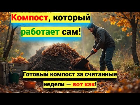 Видео: Компостная КУЧА осенью: СЕКРЕТЫ богатого урожая