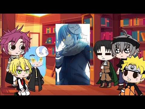 Видео: реакция 6 аниме на ТТ#2||gacha life||