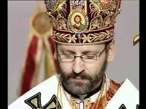 Видео: Перша проповідь Блаженнішого Святослава у статусі Отця і Глави УГКЦ 27.03.2011, Патріарший Собор