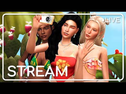 Видео: Подростки и пляжные тусовки | Династия Милтон | The Sims 4 Stream