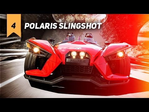 Видео: ТРЕХКОЛЕСНЫЙ ГОНОЧНЫЙ МОНСТР POLARIS SLINGSHOT. ANDREW TV