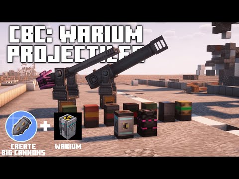 Видео: Обзор мода CBC: Warium Projectiles в Майнкарфте