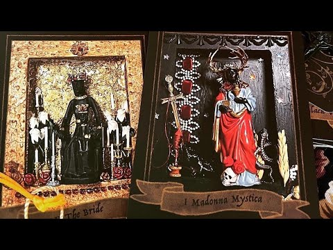 Видео: Совершенно уникальная колода 🖤🌹🖤Таро Чёрной Мадонны🖤 🌹🖤The Mysteries of the Black Madonna Tarot🖤🌹🖤