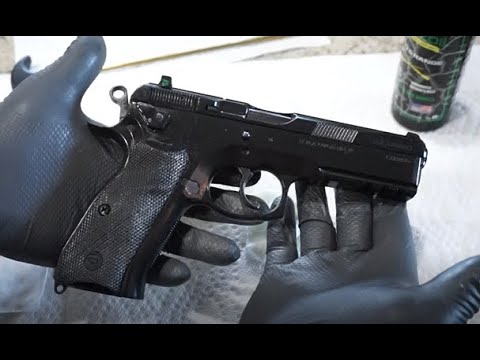 Видео: Как чистить CZ 75 SP01 Tactical, SP01, CZ75 SP01