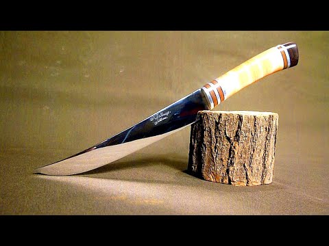 Видео: Knife making. Нож из "шедевра" ножевого искусства 2.