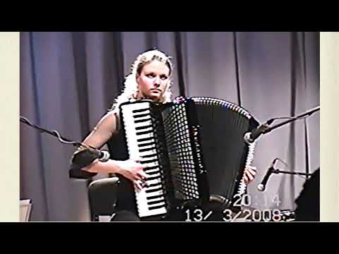 Видео: "Очи чёрные"- концертные вариации Р.Вюртнера Играет виртуозная аккордеонистка Анастасия Петроченко