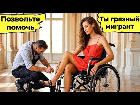 Видео: Дочь Миллионера Не Ходила 12 Лет… Пока Нищий Мигрант Не Подошёл и Не Сказал: «Я Попробую Помочь»