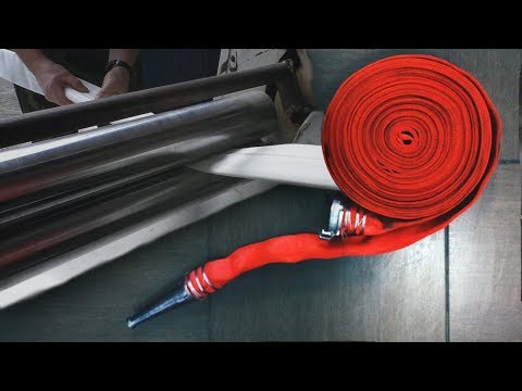 Видео: Самодельный ручной станок для перекатки пожарных рукавов